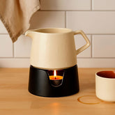 Cafeteira Manual de Cerâmica com Rechaud a Vela Cafeteira Manual de Cerâmica com Rechaud a Vela Doca